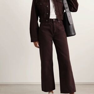 NWOT Agolde Ren Slo Berry 26